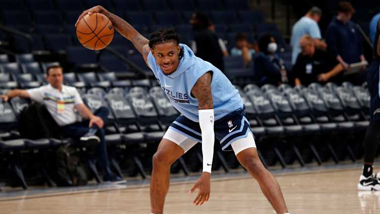 Ja Morant Wears Old Kobe Shoes in Grizzlies Preseason Game